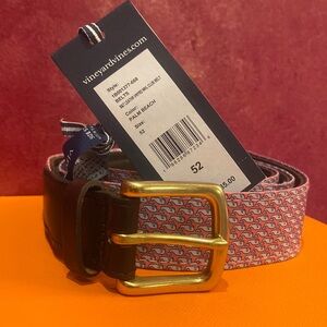 Vineyard Vines new leather belt size 52